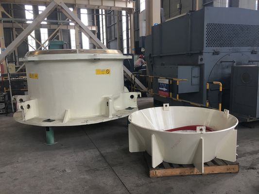 Processo di forgiatura e lavorazione di pezzi di ricambio per la trituratrice a cono HP100 MAIN