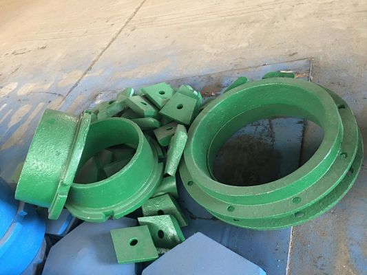 VSI crusher personalizzabile tubo di alimentazione parti di ricambio per il crusher minerario come necessario