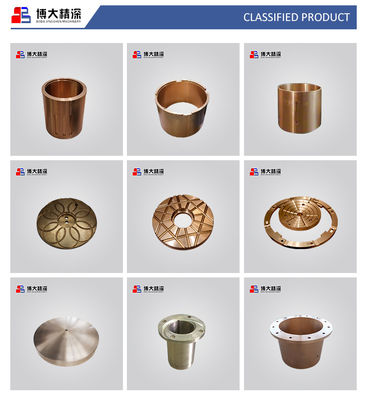 HP200 Parti di frantumazione di bronzo testa superiore inferiore di busco di frantumazione di cono parti di ricambio per acciaio