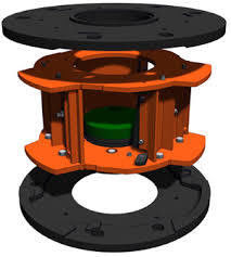 RC840 Barmac VSI Crusher Spare Parts Rotor Assy per le prestazioni di lavorazione CNC