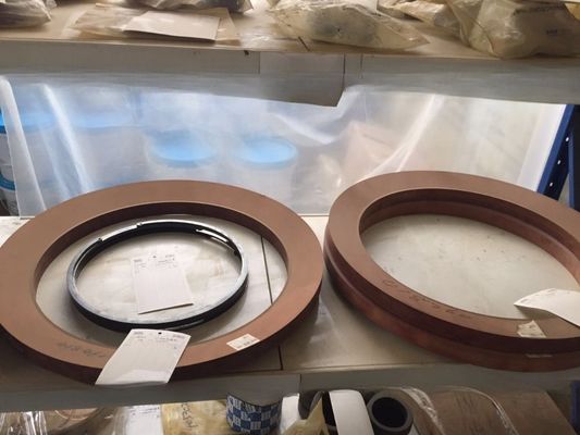 Energia mineraria GP300 Sigillo di polvere anello di fusione concassatore a cono di acciaio parti di ricambio in colore originale