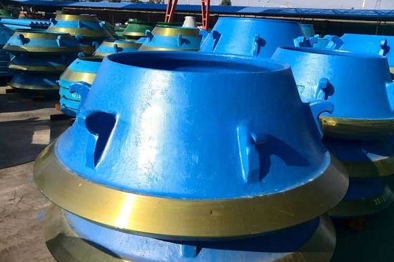 EN124 Standard C1550 Crusher a cono Spare Parts Usure Bowl Liner Personalizzato per la vendita