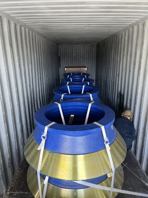 Macchine di estrazione di serie HP Conoscrusher parti di usura Ricambi di ricambio Bowl Liner Mantello concavo