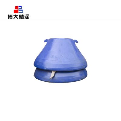 GP100 100S Crusher Mantle Concave Bowl Liner per l'estrazione del minerale Performance duratura