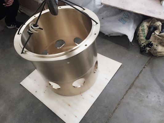 Scavo di minerale Conoscrusher Head Bushing Lower Brass Casting Parts for Mining Machinery