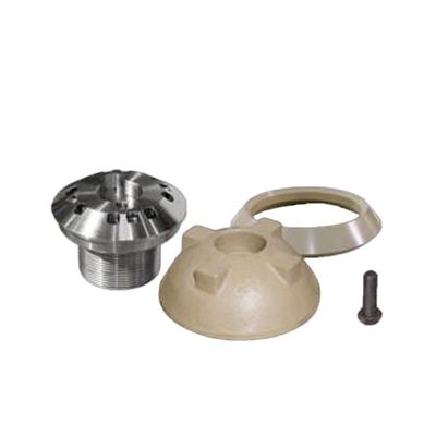 Piastra di alimentazione in acciaio al carbonio e bullone di chiusura per HP400 pezzi di ricambio di frantumazione a cono 1093040077