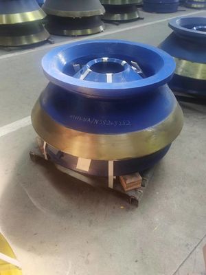 Piastra di rivestimento resistente per la serie HP Conoscrusher Processing Casting Tipo OEM accettato