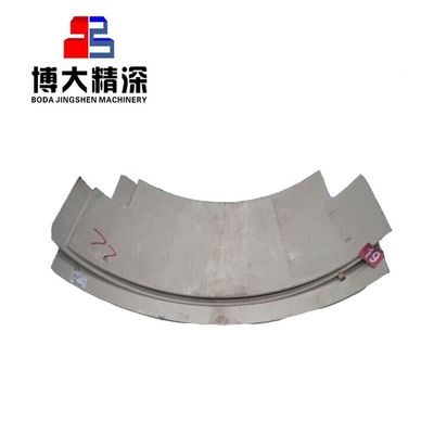 GP Stone Cone Crusher Mainframe Liner con processo di forgiatura e peso di lavorazione 799KG