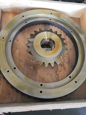 Parti di accessori per la frantumazione di minerali