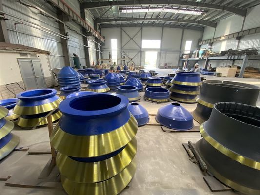 Parti di ricambio per macchine per la frantumazione di coni di pietra
