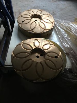Parti in bronzo del trituratore della serie GP Cuscinetto di spinta con materiale in acciaio ad alto manganese