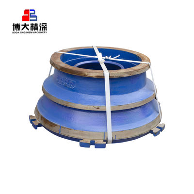 EN124 Standard Mantle Stone Cone Crusher Parts Wear Bowl Liner Hot in vendita