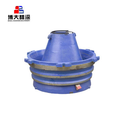 GP Serie Stone Cone Crusher Parts Wear Mantello con processo di forgiatura e opzioni di colore