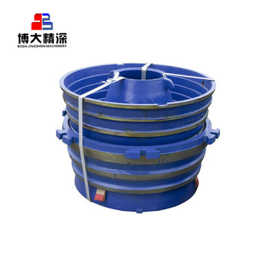 GP Serie Stone Cone Crusher Parts Wear Mantello con processo di forgiatura e opzioni di colore
