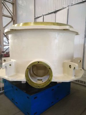Assemblaggio del telaio principale per pezzi di ricambio conici di pietra della serie HP