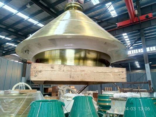 EN124 Sistema standard di montaggio della testa delle parti di usura del trituratore a cono per applicazioni pesanti