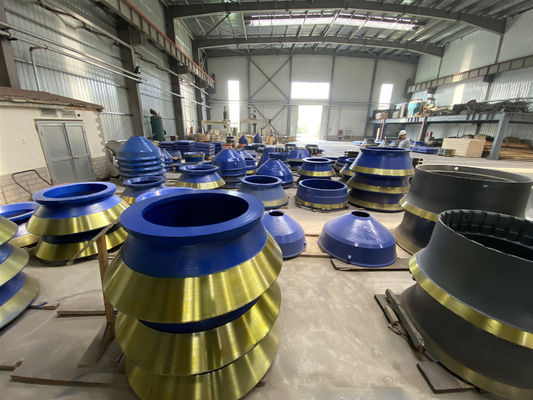 Conchiglie di energia HP4 Conchiglie a cono parti di usura Mantello e concava con processo di lavorazione