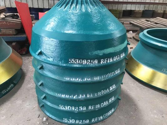 Conchiglie di energia HP4 Conchiglie a cono parti di usura Mantello e concava con processo di lavorazione