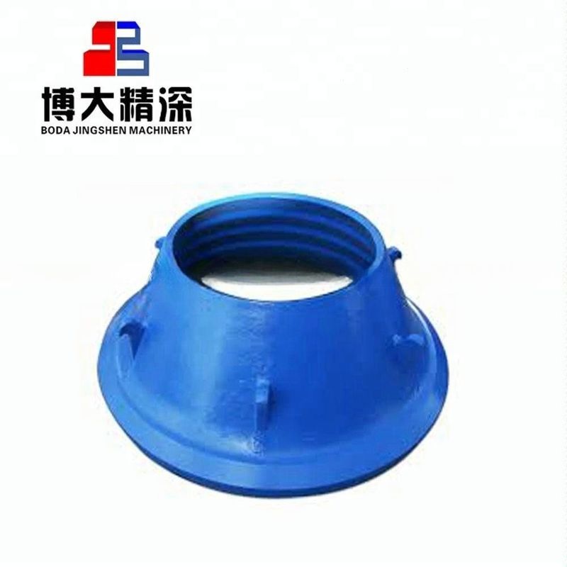 Telsmith in acciaio ad alto manganese 38SBS 44SBS 52SBS Parti di ricambio concave e mantello per la trituratrice a cono