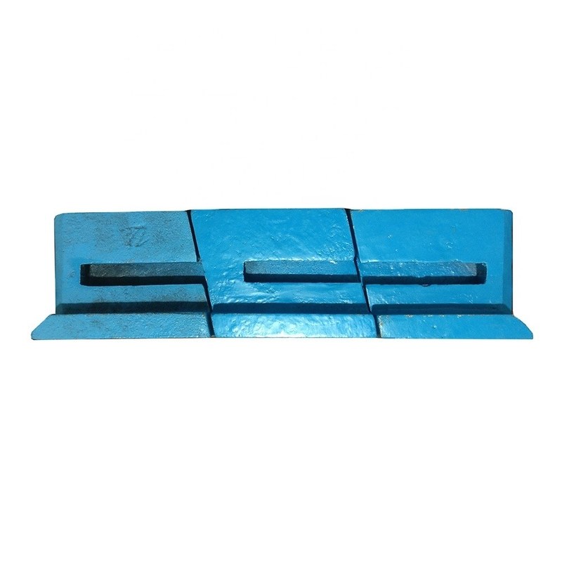 B7150 VSI pezzi di ricambio di frantumazione piastra di usura cavità per l'estrazione del minerale 10 KG