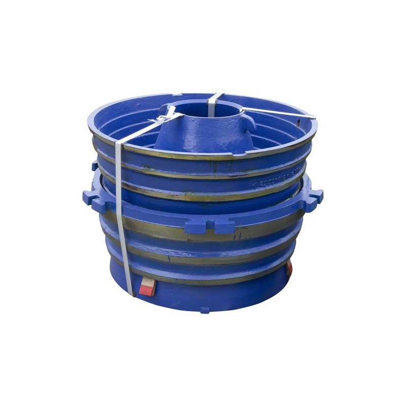 GP500S parti di usura del trituratore a cono Mn18Cr2 Bowl Liner Concavo e Mantello per l'estrazione del minerale