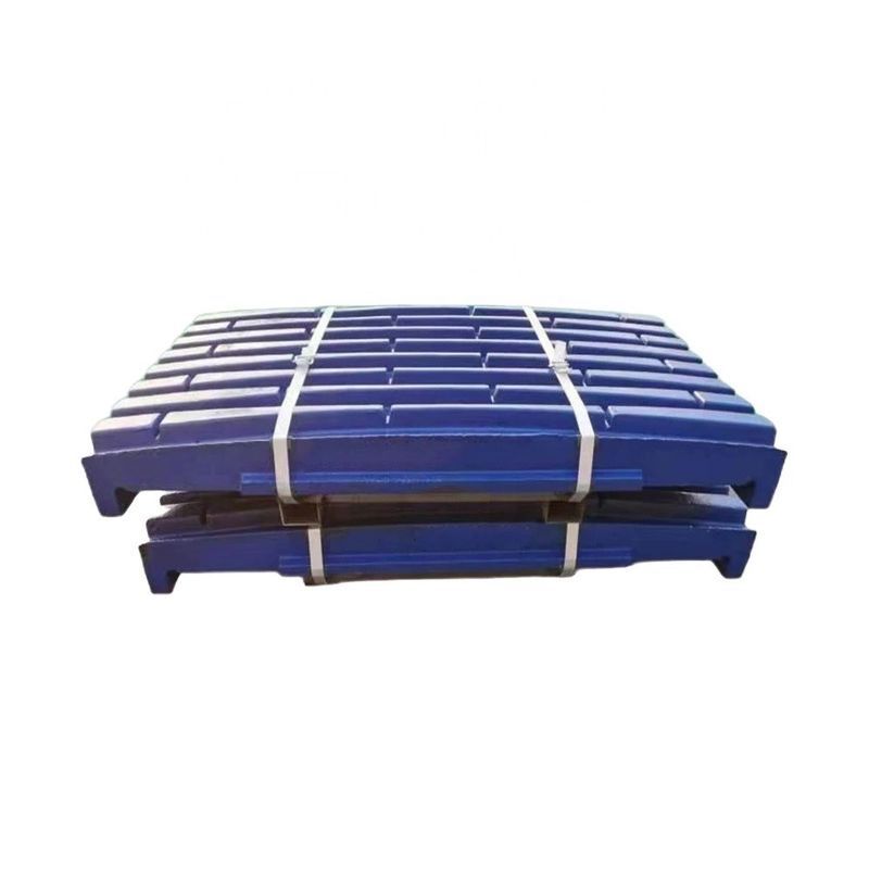Crasatore di mascella indossare piastra fissa mascella 814320042100 per C100 Crasatore di tipo macchina